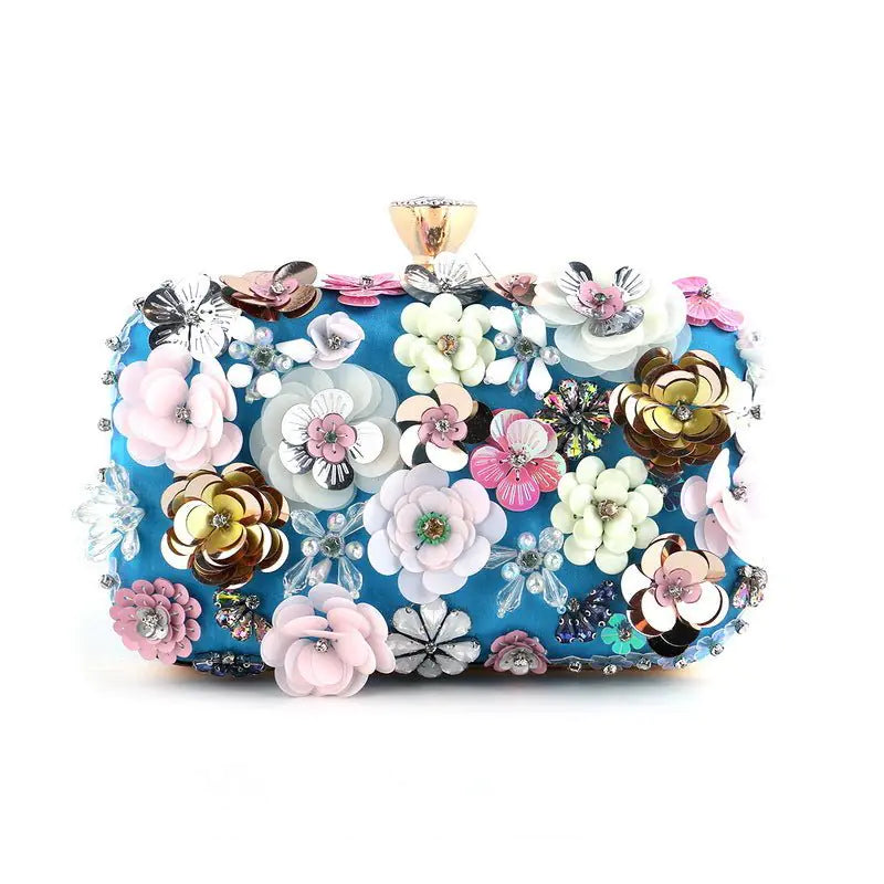 Luxury Flower Evening Bag