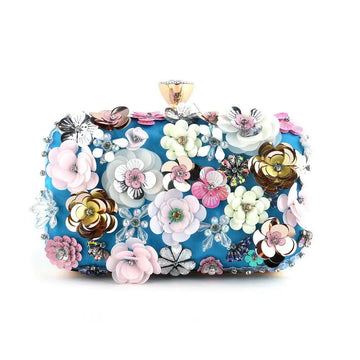 Luxury Flower Evening Bag